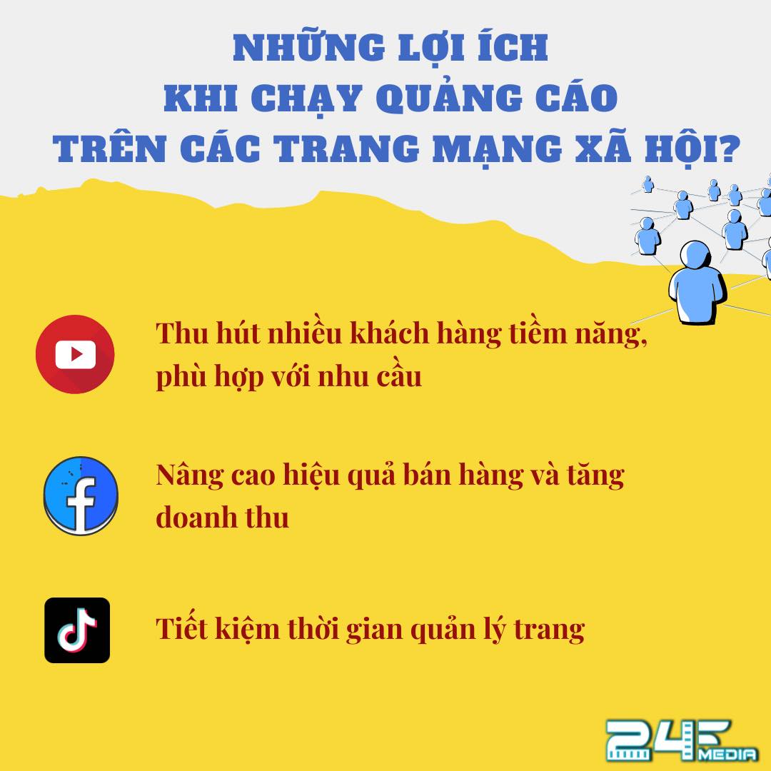 Tại sao nên lựa chọn quảng cáo trên mạng xã hội